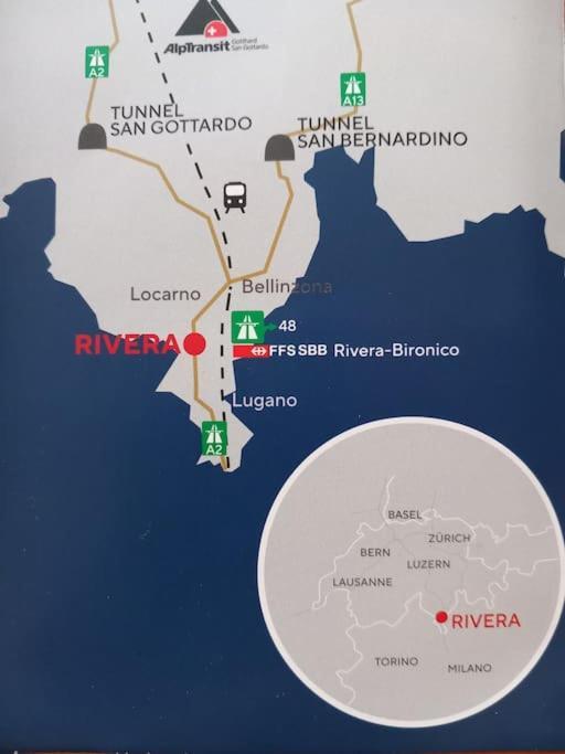 Rivera-monteceneri, Rivera Monteceneri